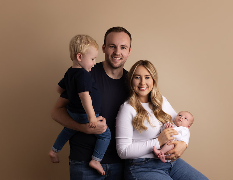 family portraits done at a local family home studio on kingwood in hull